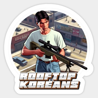 Rooftop Koreans Sticker